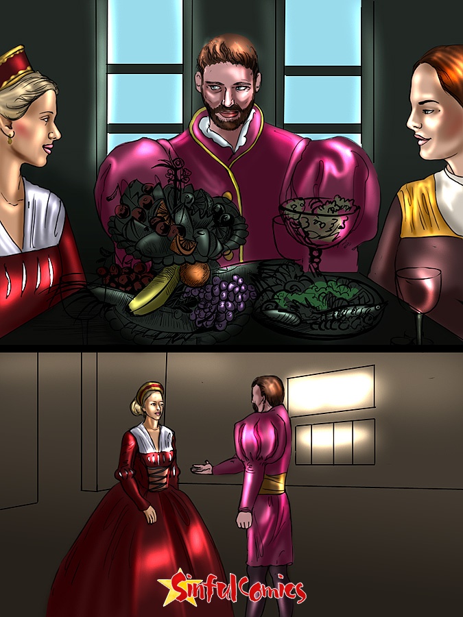 sinful comics - Natalie Portman Scarlet Johansson - The other Boleyn Girl page 2 full