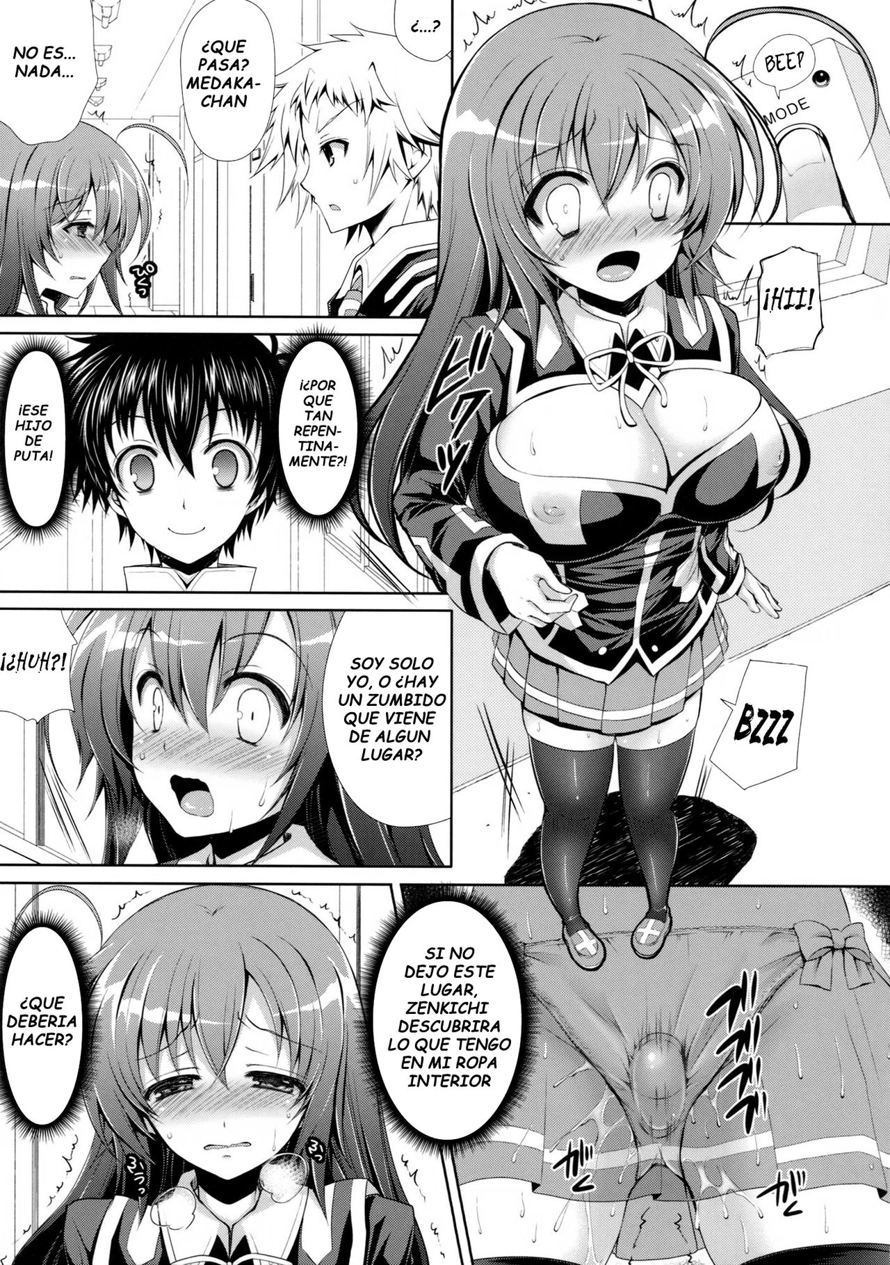 Medaka-chan Sakunyuu 5 ~Kumagawa-kun ni Rotor de Ijirarechau Hon~ | Medaka-chan Sakunyuu 5 - Kumagawa-kun molesta a Medaka-chan con un Vibrador page 10 full