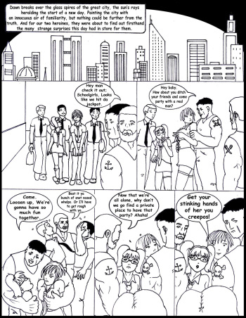 Schoolgirls vs the Terrible Tunderbeast cover