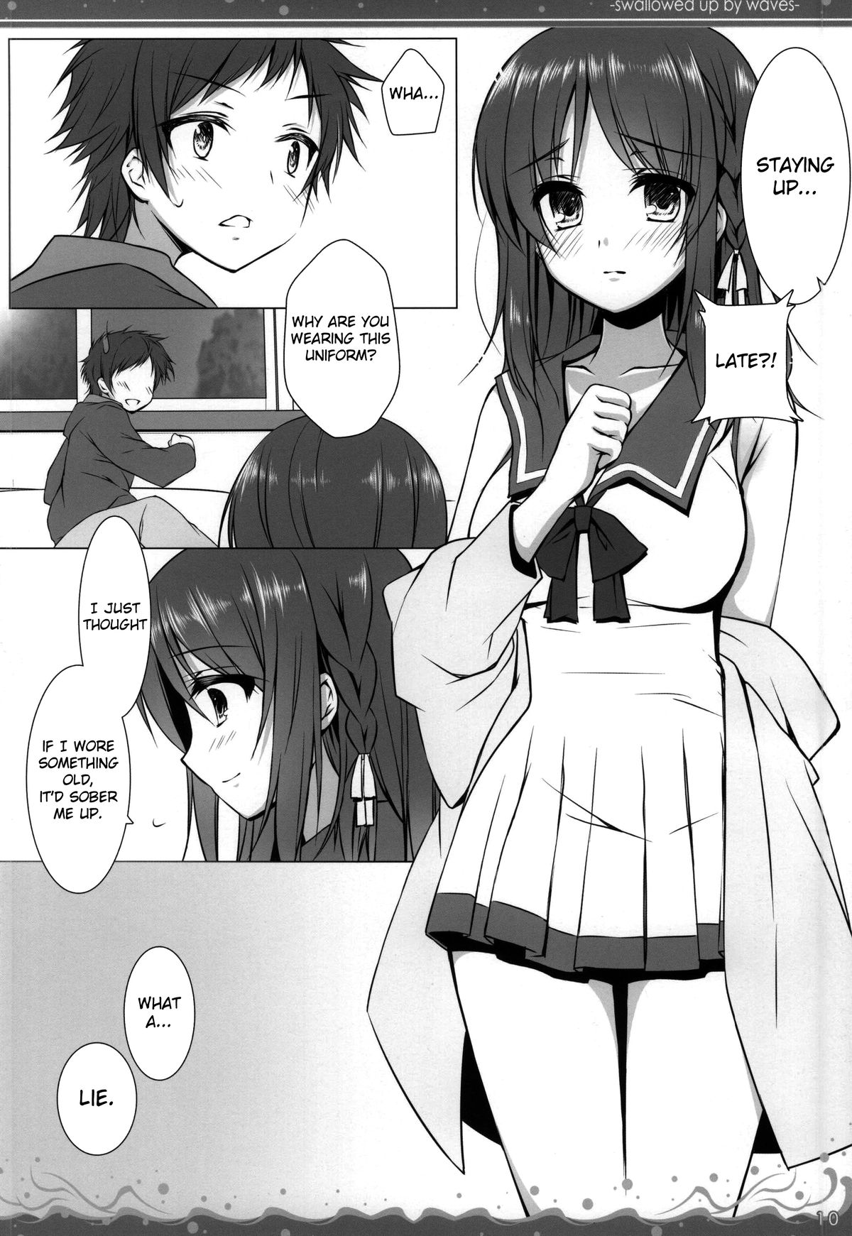 Nami Bakari no Umi no Naka | Swallowed Up by Waves page 7 full