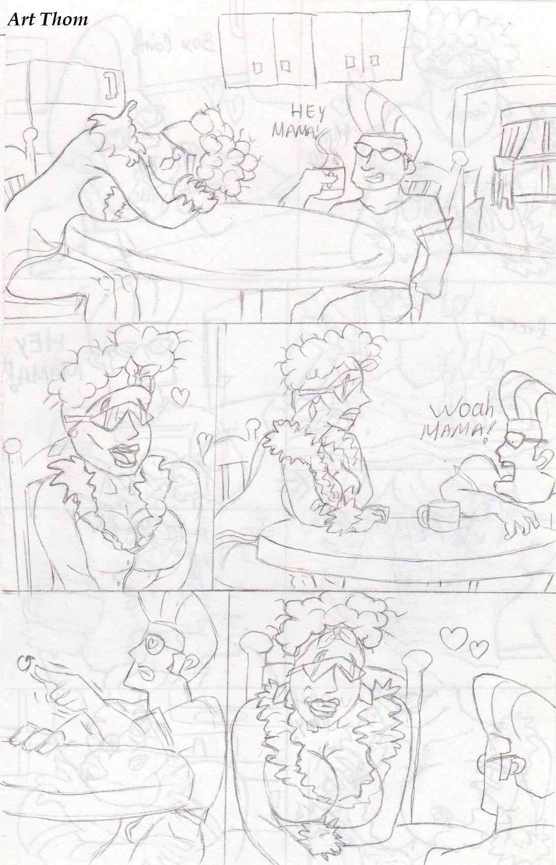 It's Valentine's Day, Johnny Bravo!  Ongoing page 2 full