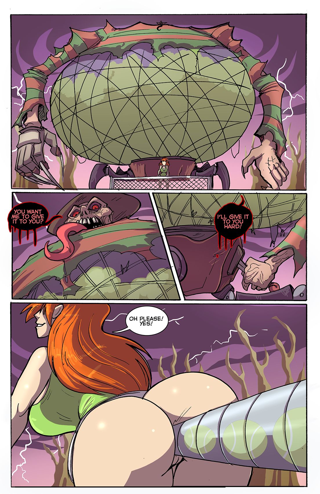 Nightmarish Breast Expansion page 9 full