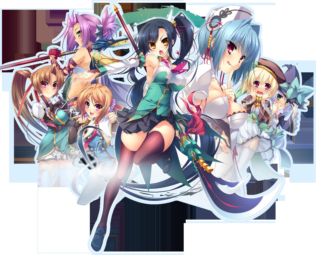 Shin Koihime † Eiyuutan 1 ～Otome Enran ☆ Sangokushi Engi ～ page 4 full