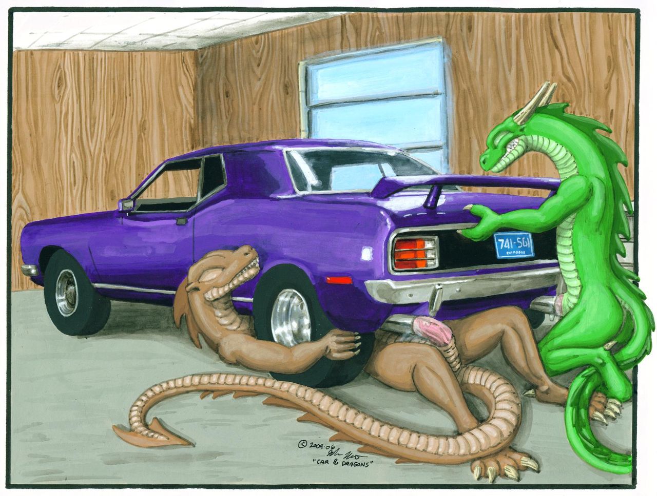 Dragons Having Sex With Cars page 1 full
