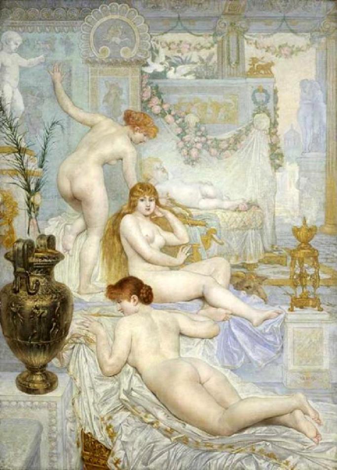 Erotic Art Collector 0331 ADOLPHE LA LYRE_1848_1933 page 4 full