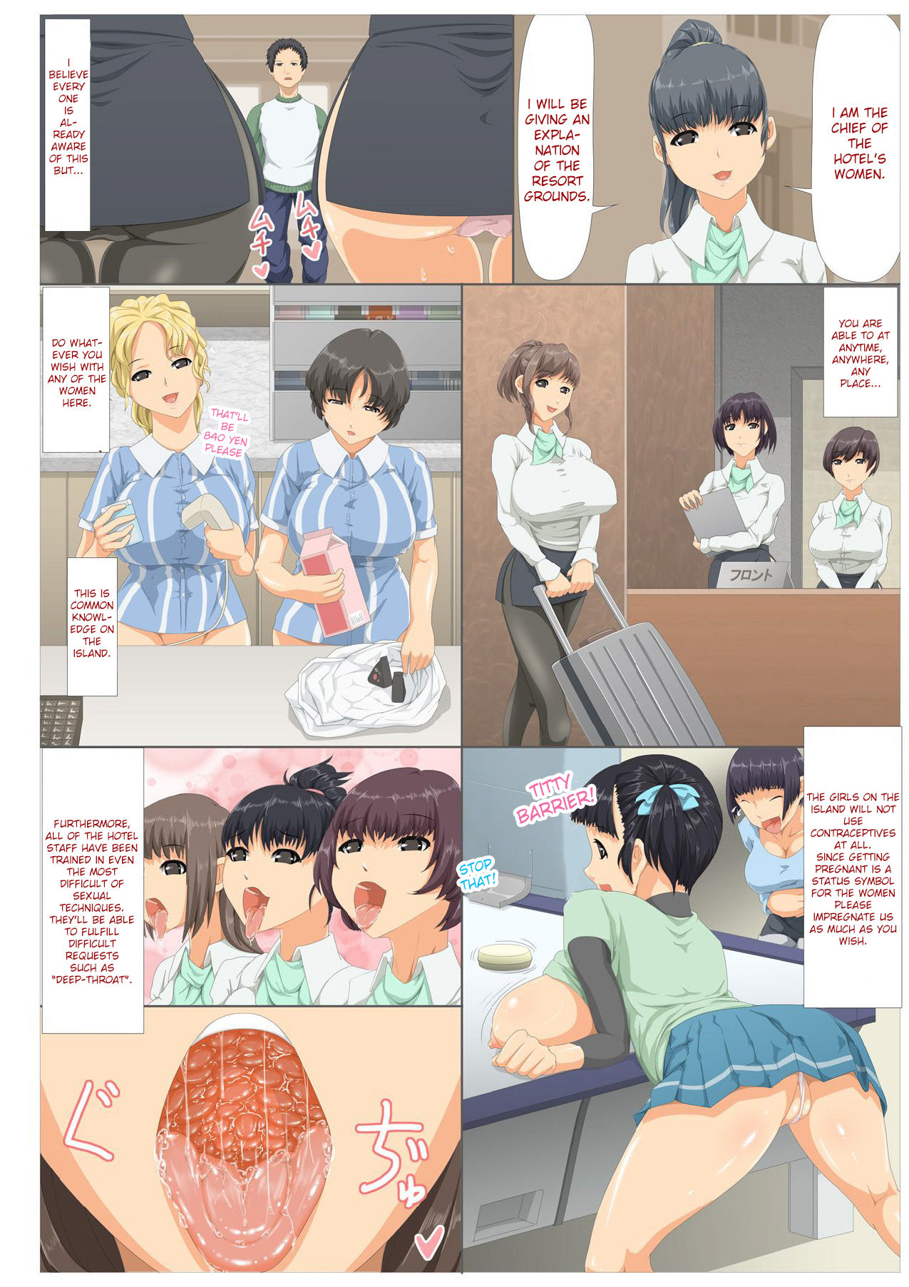 Kiniitta Chitsu ni Ikinari Nakadashi OK na Resort Shima ~Netori Mae~ | Resort Island of Women Who Love It When You Cum-Inside Them 1 page 4 full