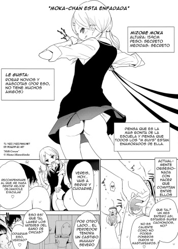 Moka-chan wa Kigen Naname | Moka-chan esta Enfadada cover