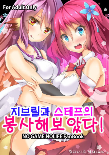【C86新刊】ノゲノラの薄い本【ジブリ&amp;ステフ】 no game no life sample cover