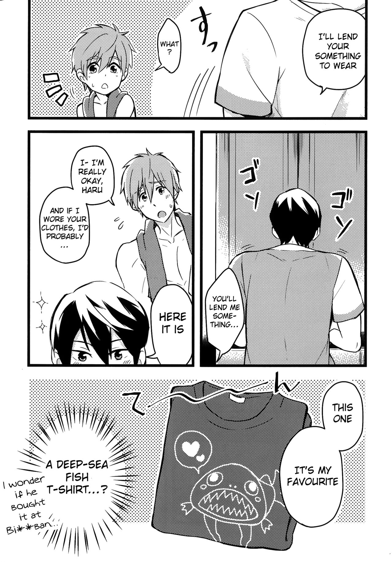Kare Shirt Biyori. | Wearing His Boyfriend's T-shirt. page 5 full
