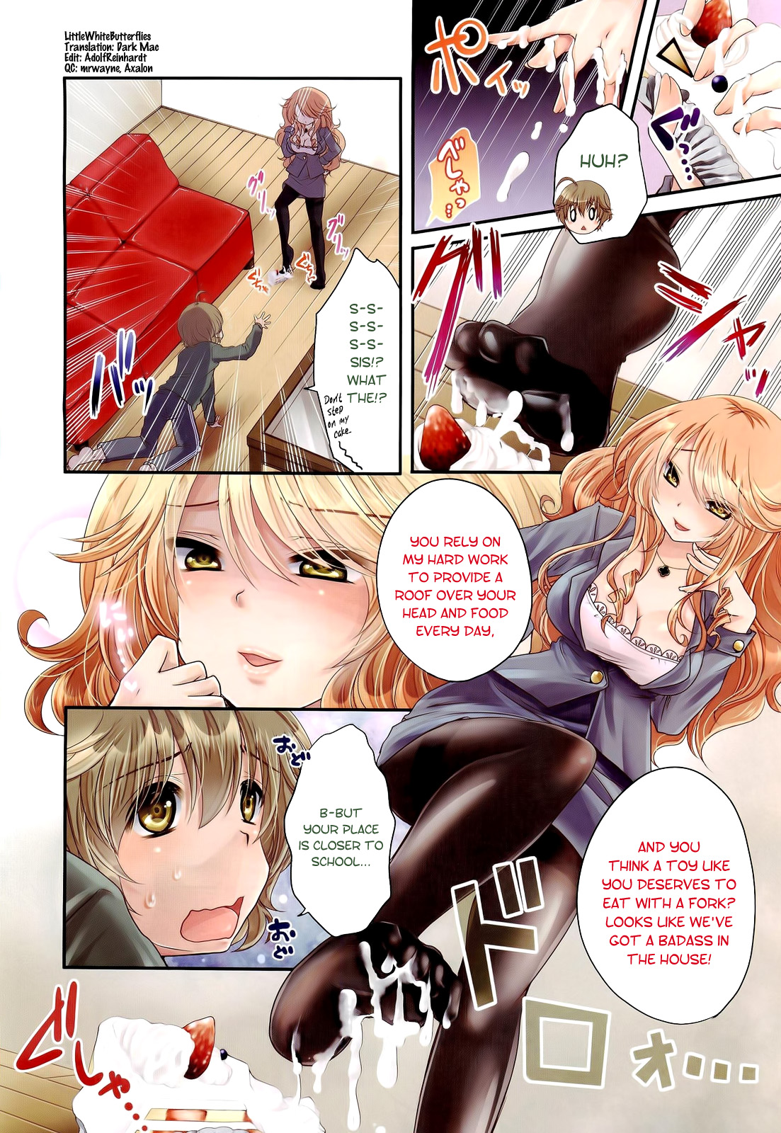 Ane ♡ Ashi | Bubble Feet   =LWB= page 2 full