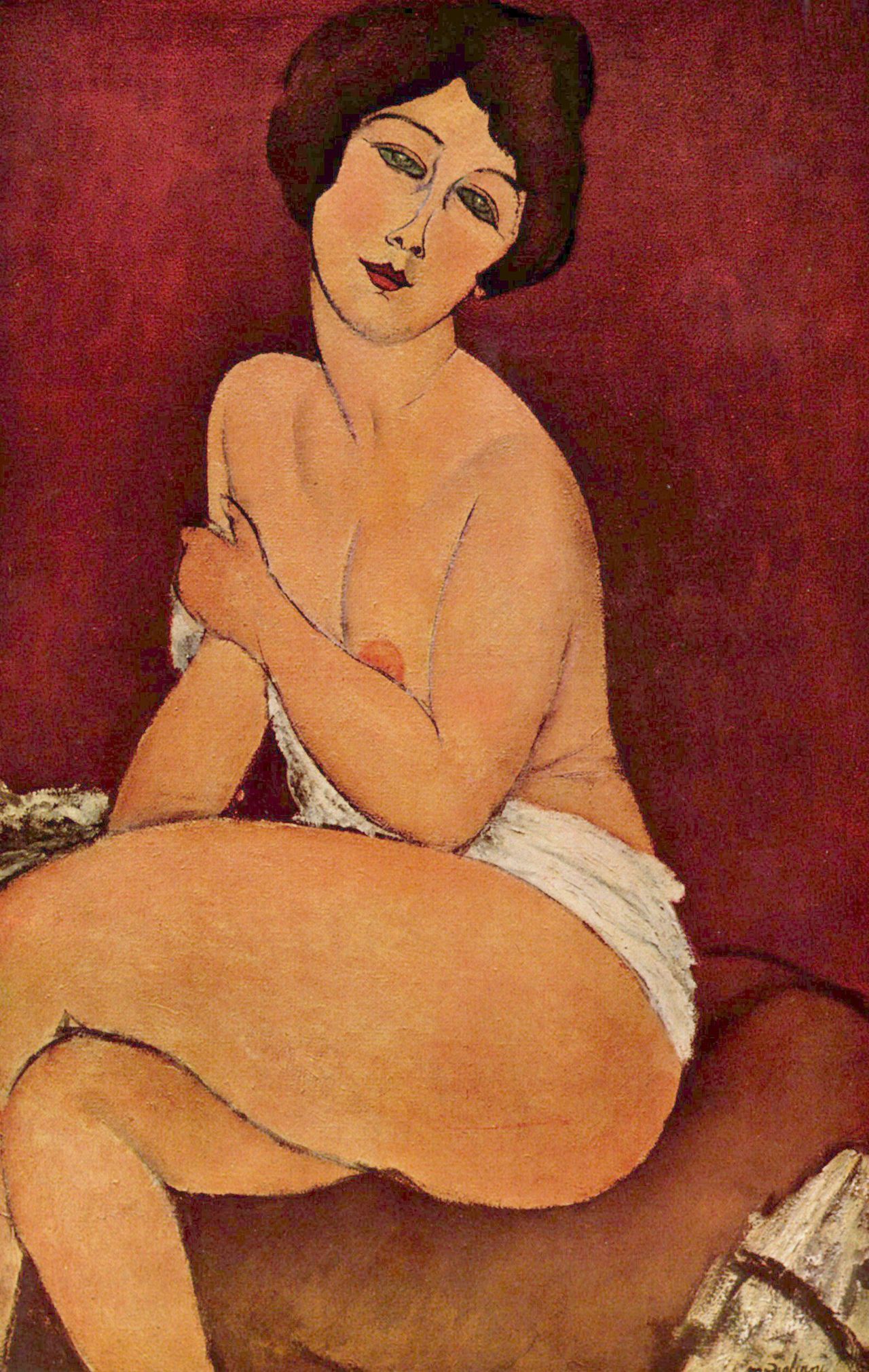 Erotic Art Collector 0322 AMADEO MODIGLIANI 1884-1920 page 1 full