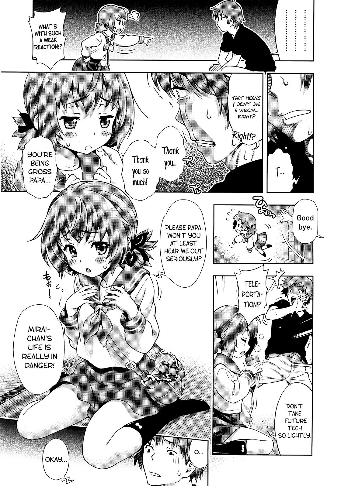 Mirai kara kimashita! | Mirai Paradox page 3 full
