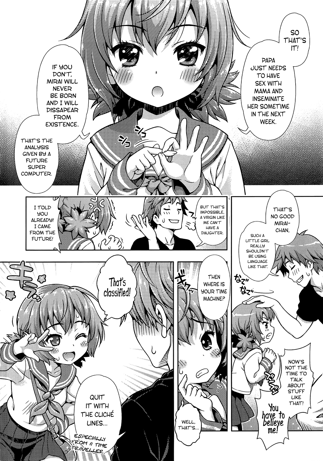 Mirai kara kimashita! | Mirai Paradox page 4 full