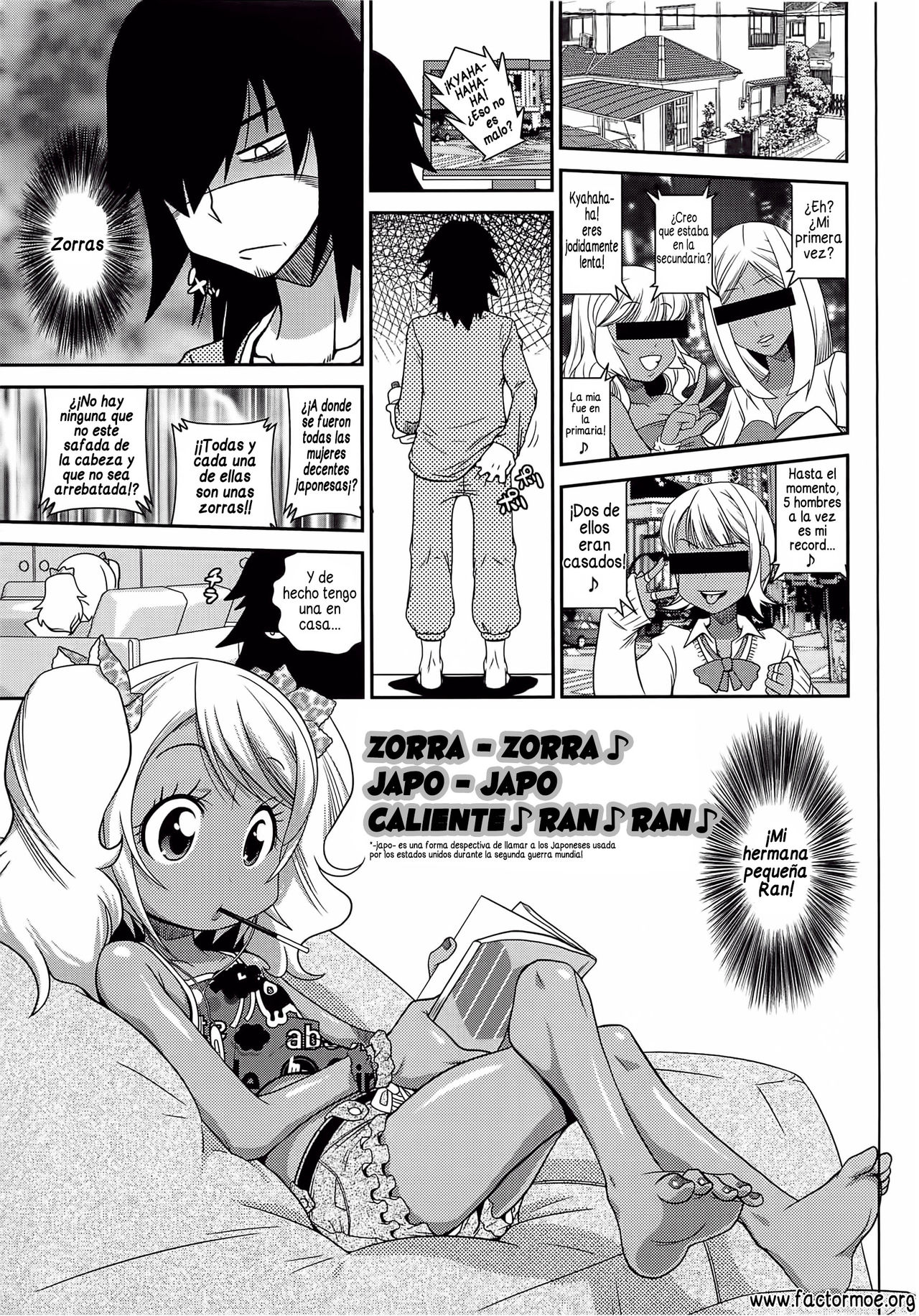 ZORRA-ZORRA JAPO-JAPO CALIENTE RAN RAN page 1 full
