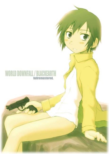WORLD DOWNFALL / BLACKEARTH cover