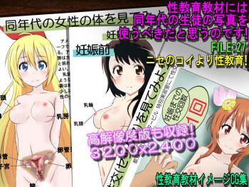 Seikyouiku Kyouzai ni wa Dounendai no Seito no Shashin o Tsukau beki da to Omou no desu! FILE:27 Nise no Koi Yori Seikyouiku! cover