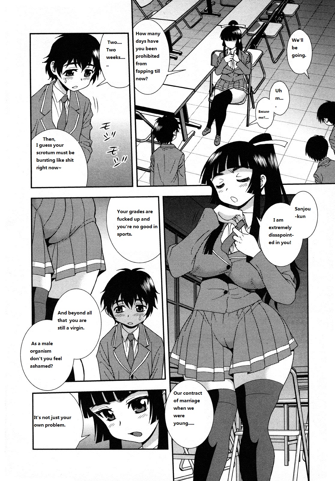 Nikushoku Joshi Ch. 1, 5-7, 9, 13 page 10 full