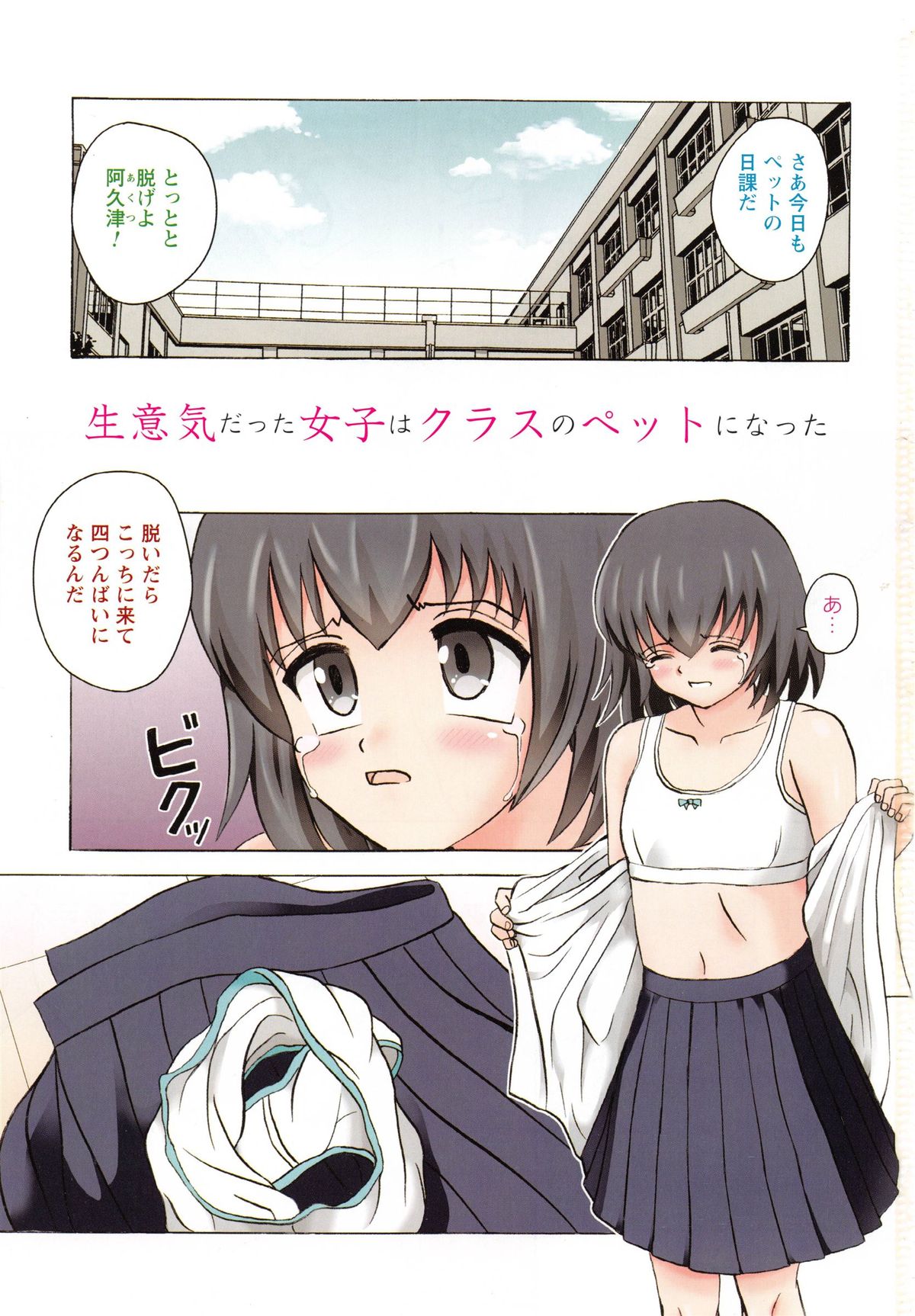 Namaiki na Joshi wo Zenra ni Sasete Kokoro wo Heshiotte Yatta www page 6 full