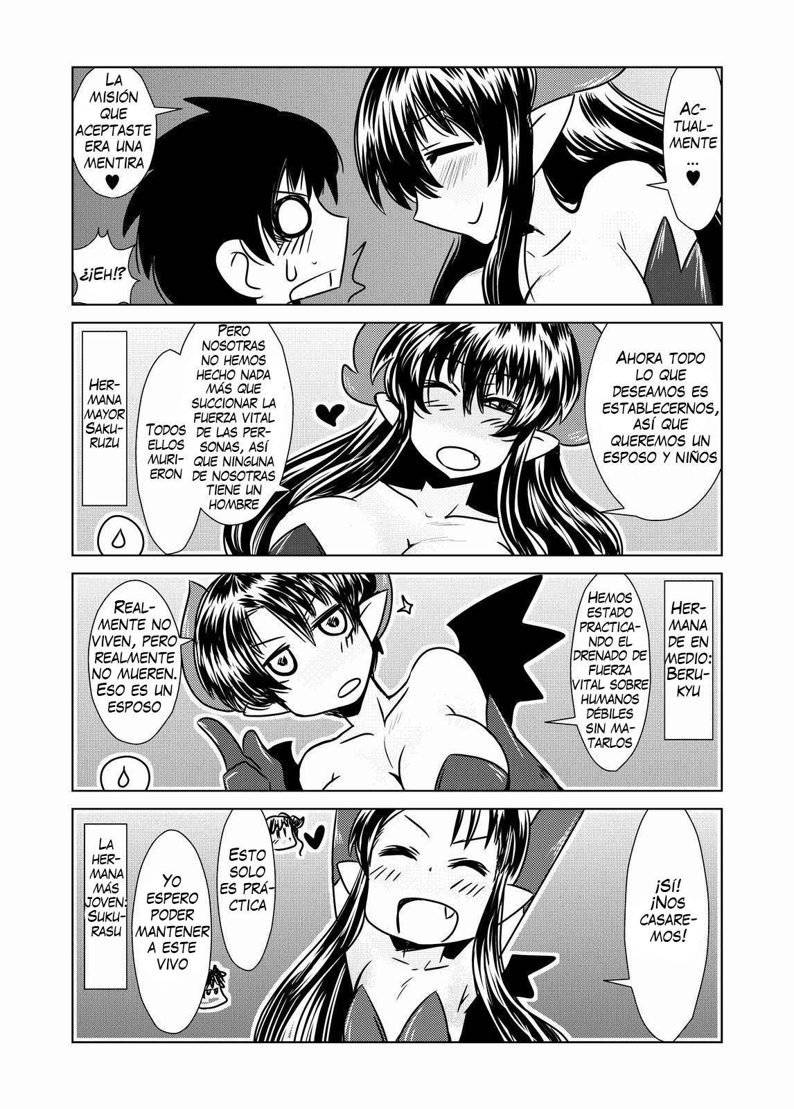 Succubus no San Shimai | Tres Hemanas Succubus page 6 full