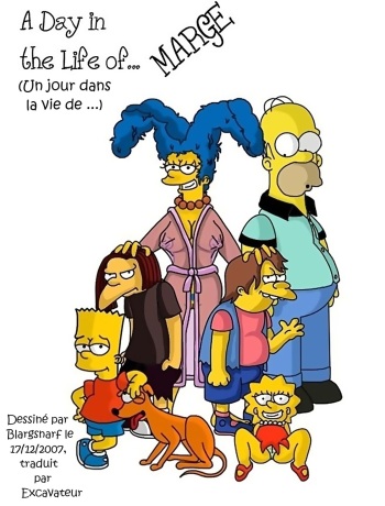 A Day in the Life of Marge cover