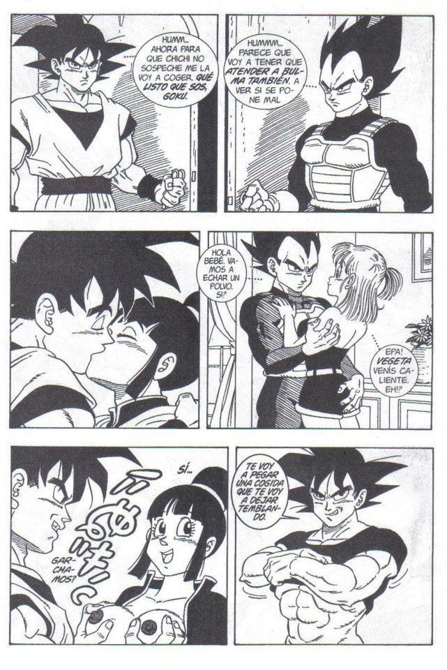 Goku Vegeta Chichi y Bulma follando page 10 full