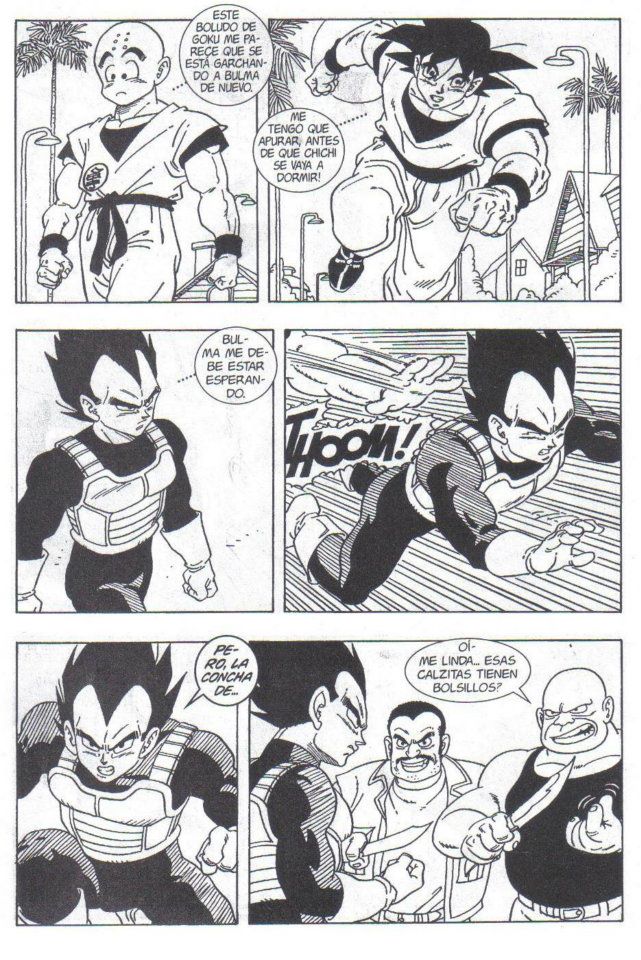 Goku Vegeta Chichi y Bulma follando page 2 full