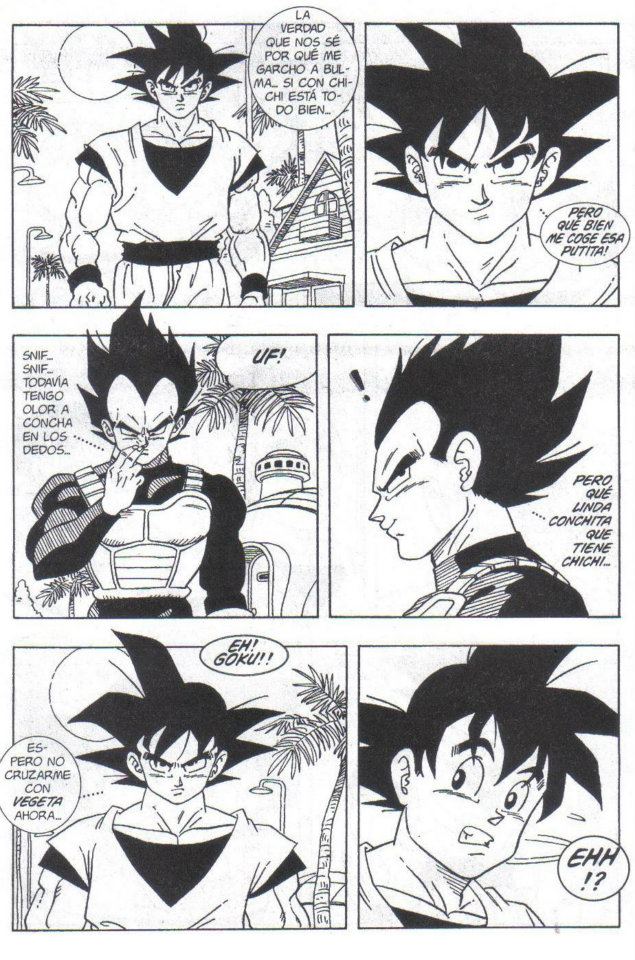 Goku Vegeta Chichi y Bulma follando page 5 full