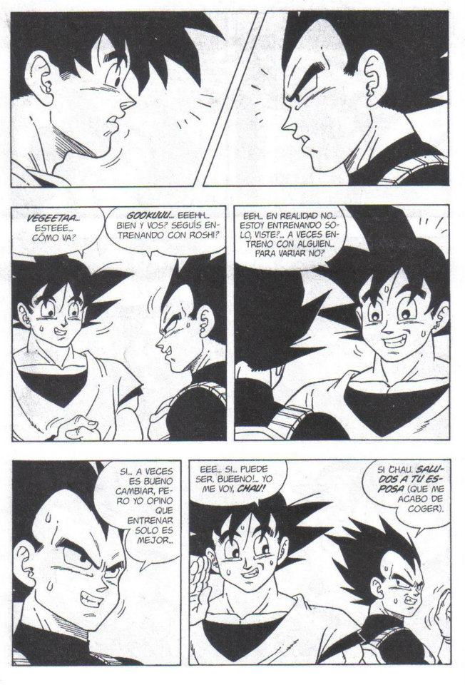 Goku Vegeta Chichi y Bulma follando page 6 full