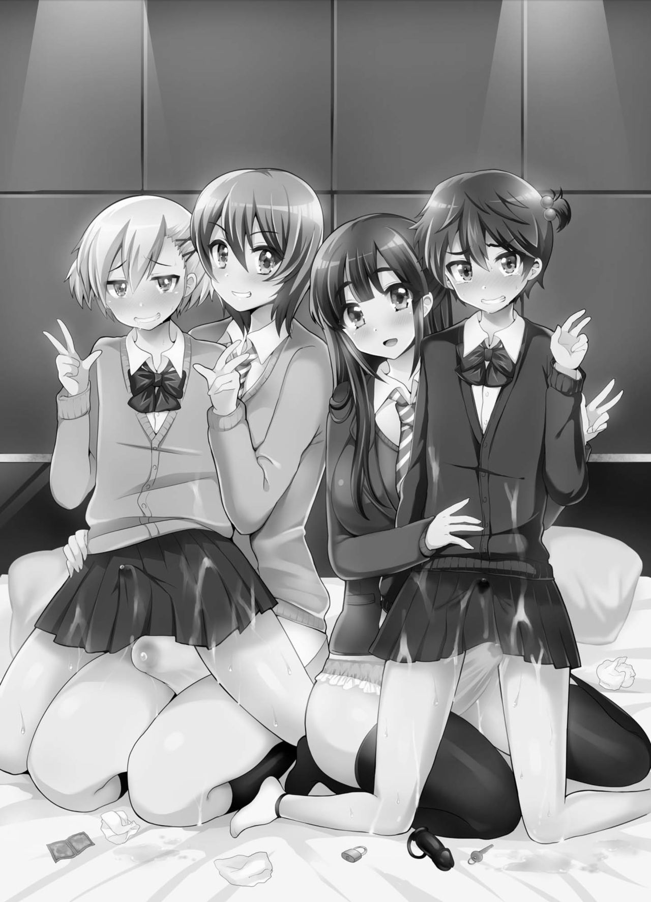 Futanari! Oshioki Time 2  - Shasei Kanri Kyousei Josou Hen page 2 full