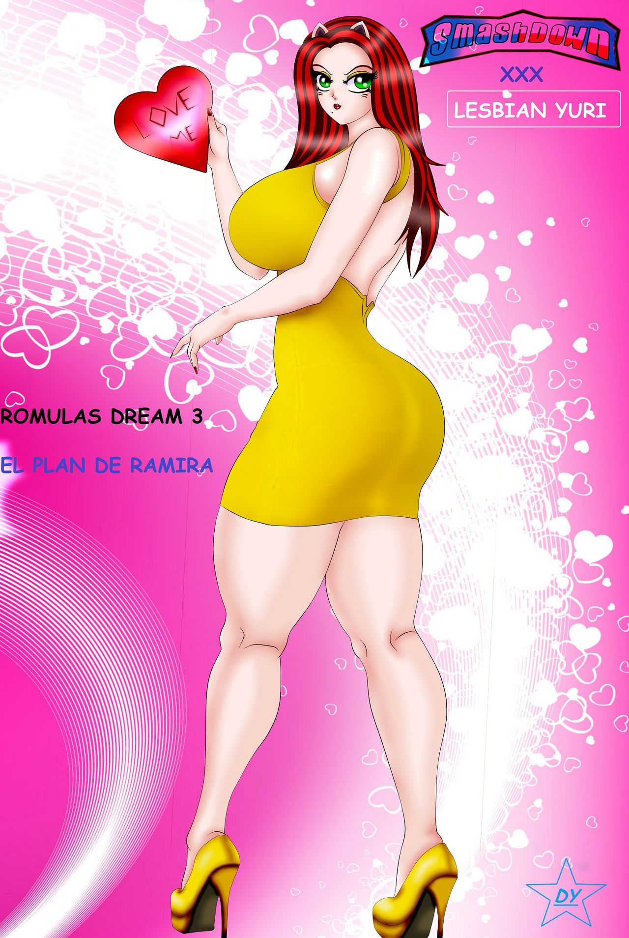 EL SUEÑO DE ROMULA PARTE 3 -  "" EL PLAN DE RAMIRA " SMASH DOWN SAGA XXX  ONLY LESBIAN page 1 full