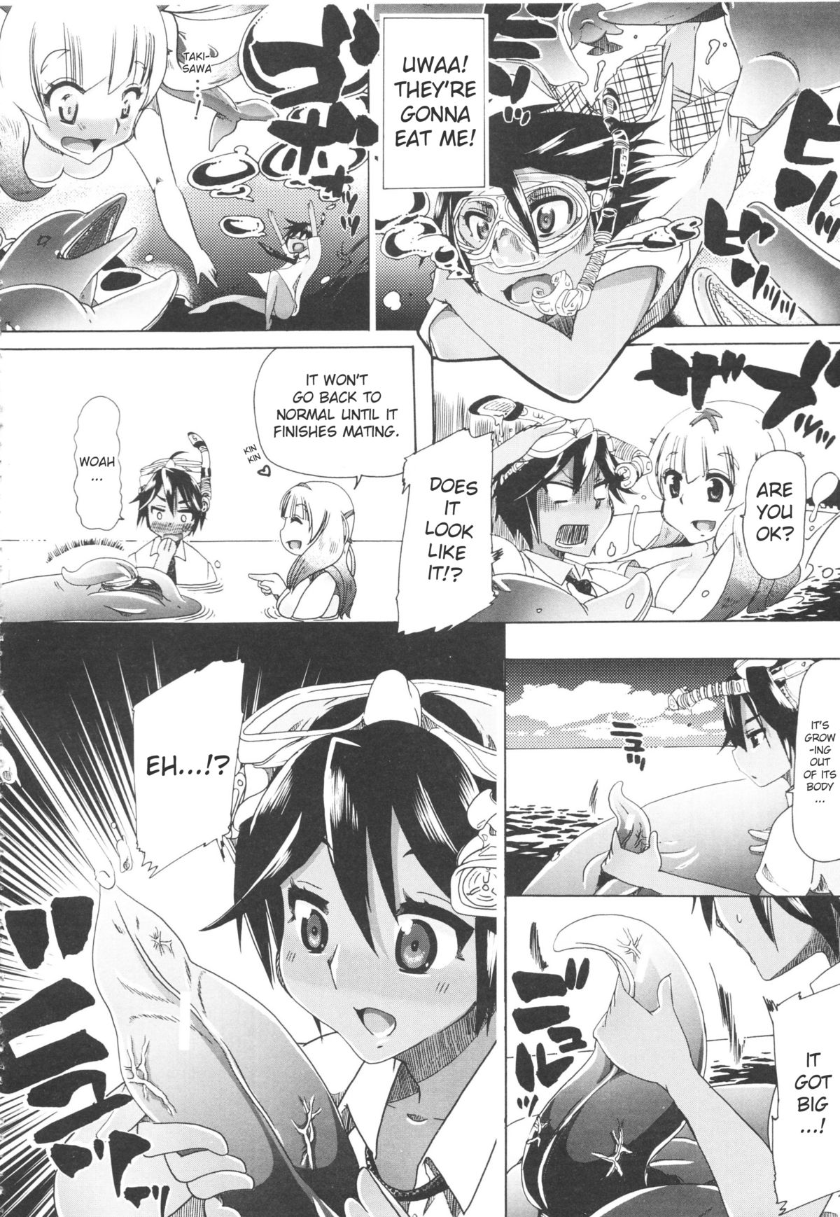 Juukan★Kare no Shasei wa 4 Meter! | Bestiality★My Boyfriend's Ejaculation Flies 4 Meters! page 10 full