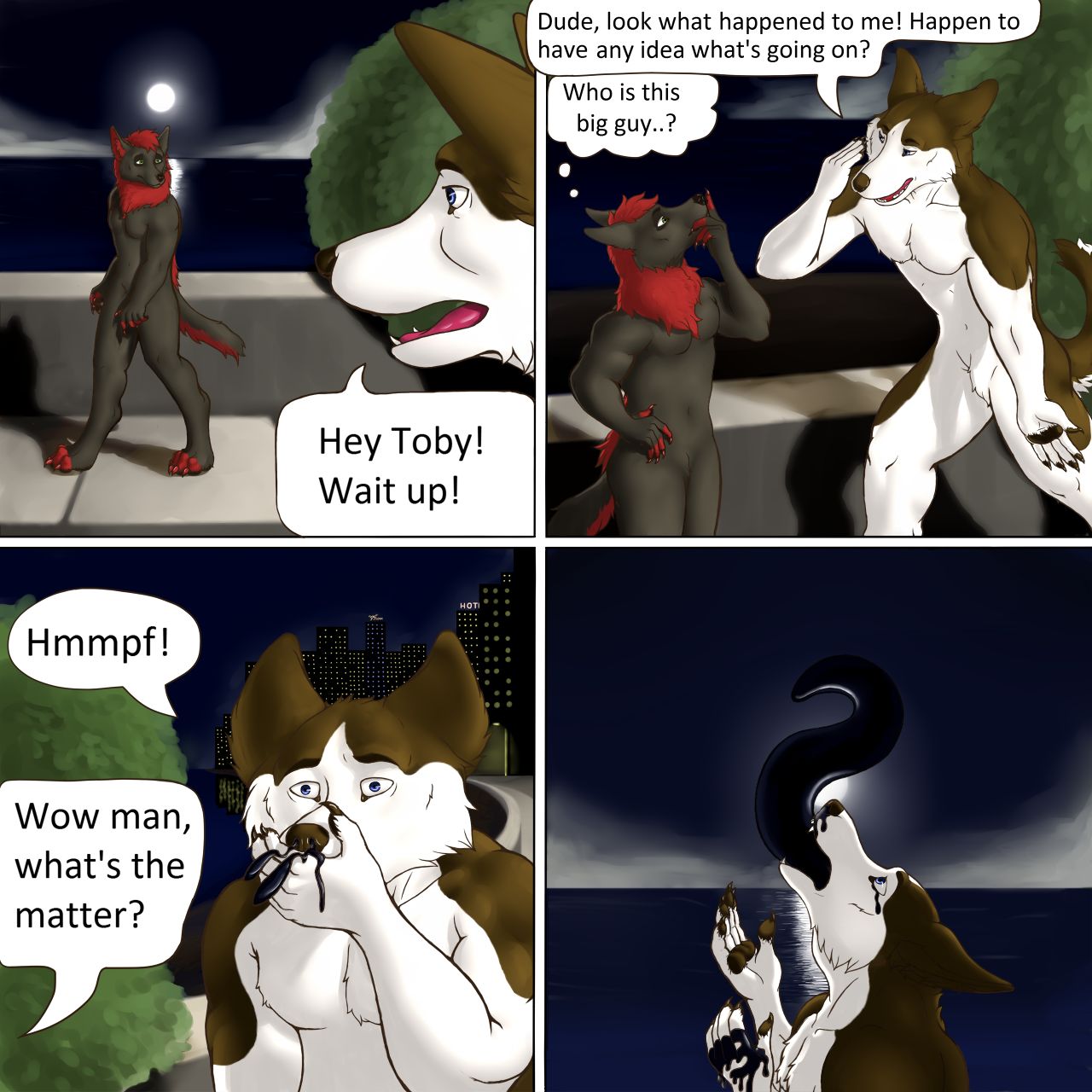 Merging Comic page 6 full