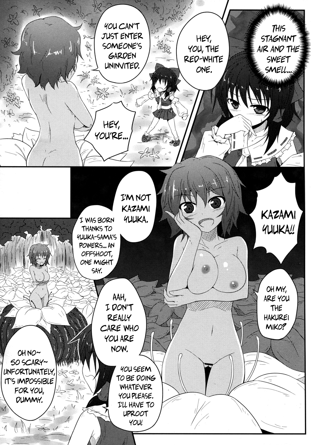 Mori no Shokushu ni Goyoujin | Beware the Forest Tentacles! page 8 full