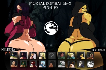Mortal Kombat Se-X: Pin-Ups cover