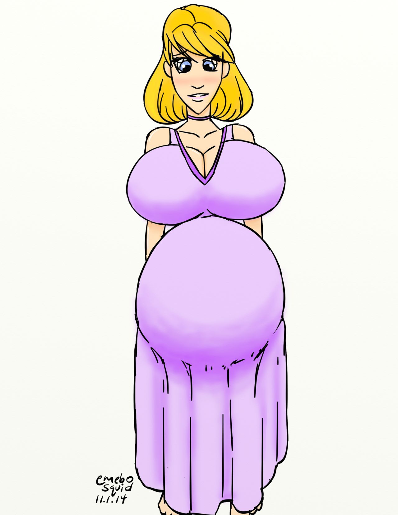 Preggo Drawings 2 page 5 full