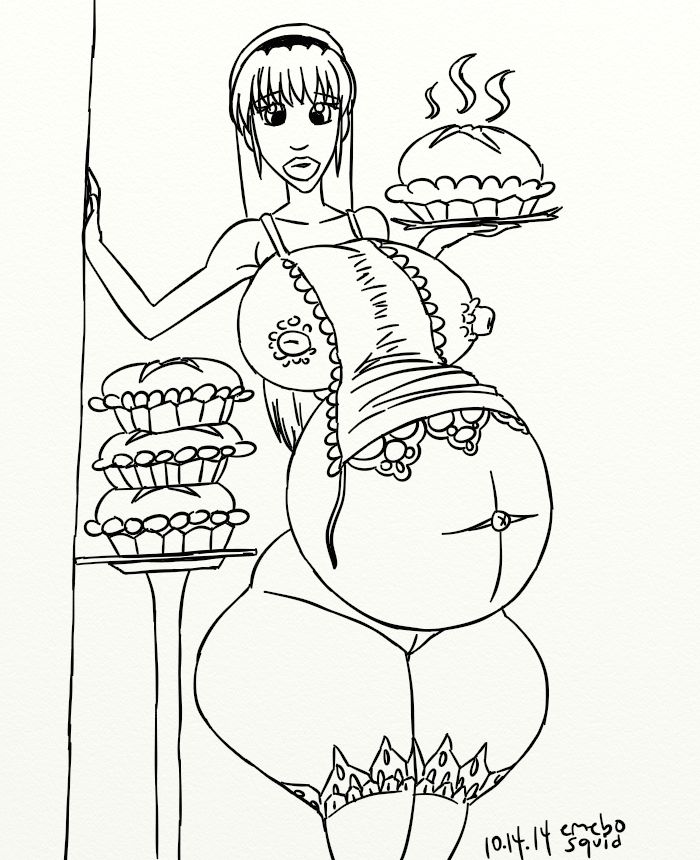 Preggo Drawings 2 page 6 full
