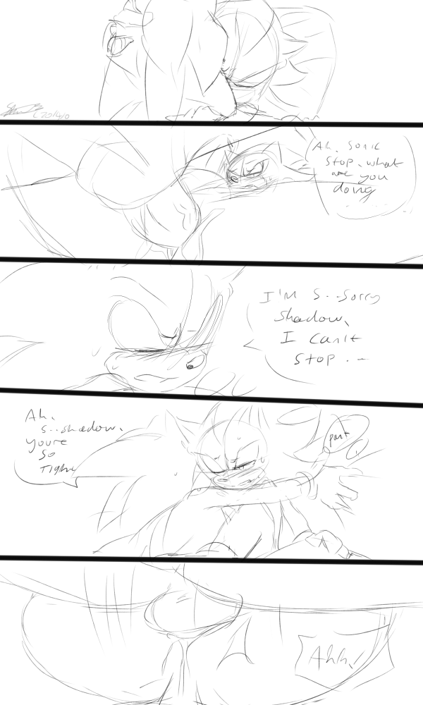 Sketchy Sonadow Comic page 10 full