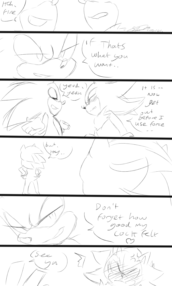 Sketchy Sonadow Comic page 5 full