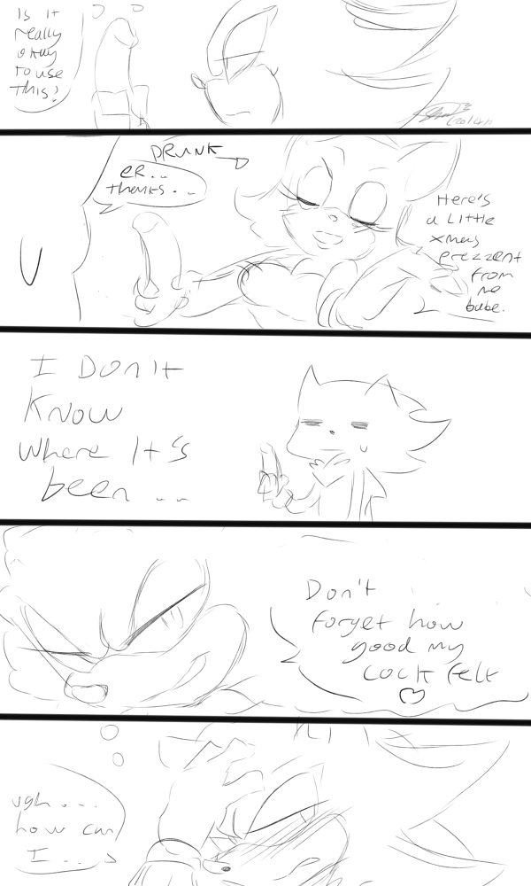 Sketchy Sonadow Comic page 7 full