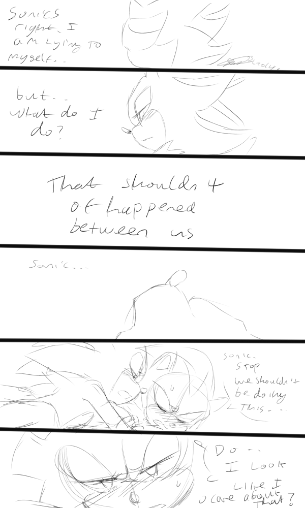 Sketchy Sonadow Comic page 8 full
