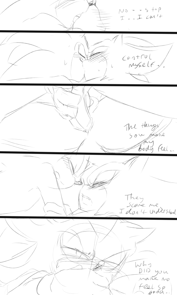 Sketchy Sonadow Comic page 9 full
