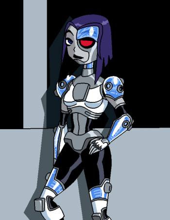 Cyborg Raven cover