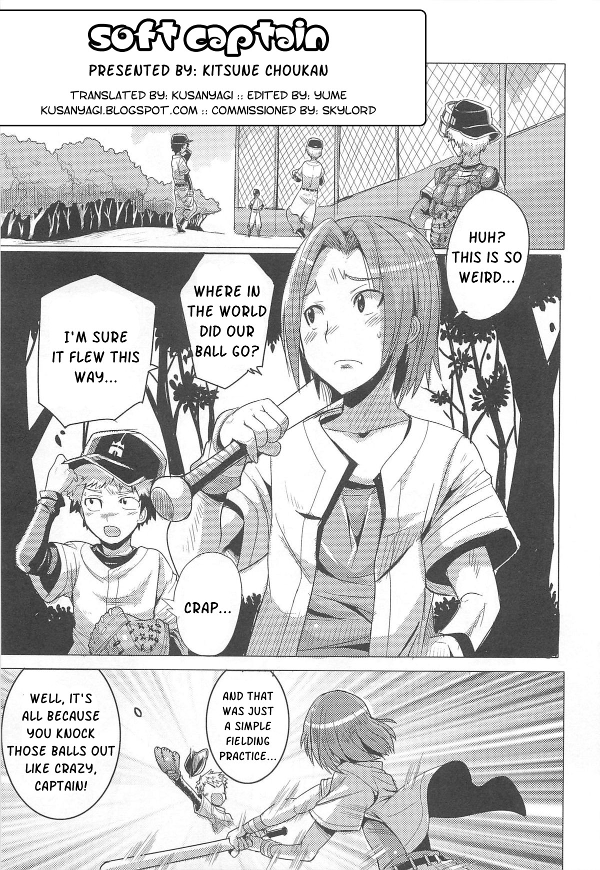 Yawaraka Captain! | Soft Captain page 1 full