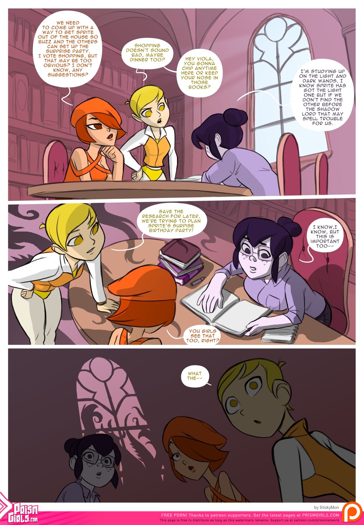 Rainbow Sprite: Hunger of the Shadow Beasts page 3 full