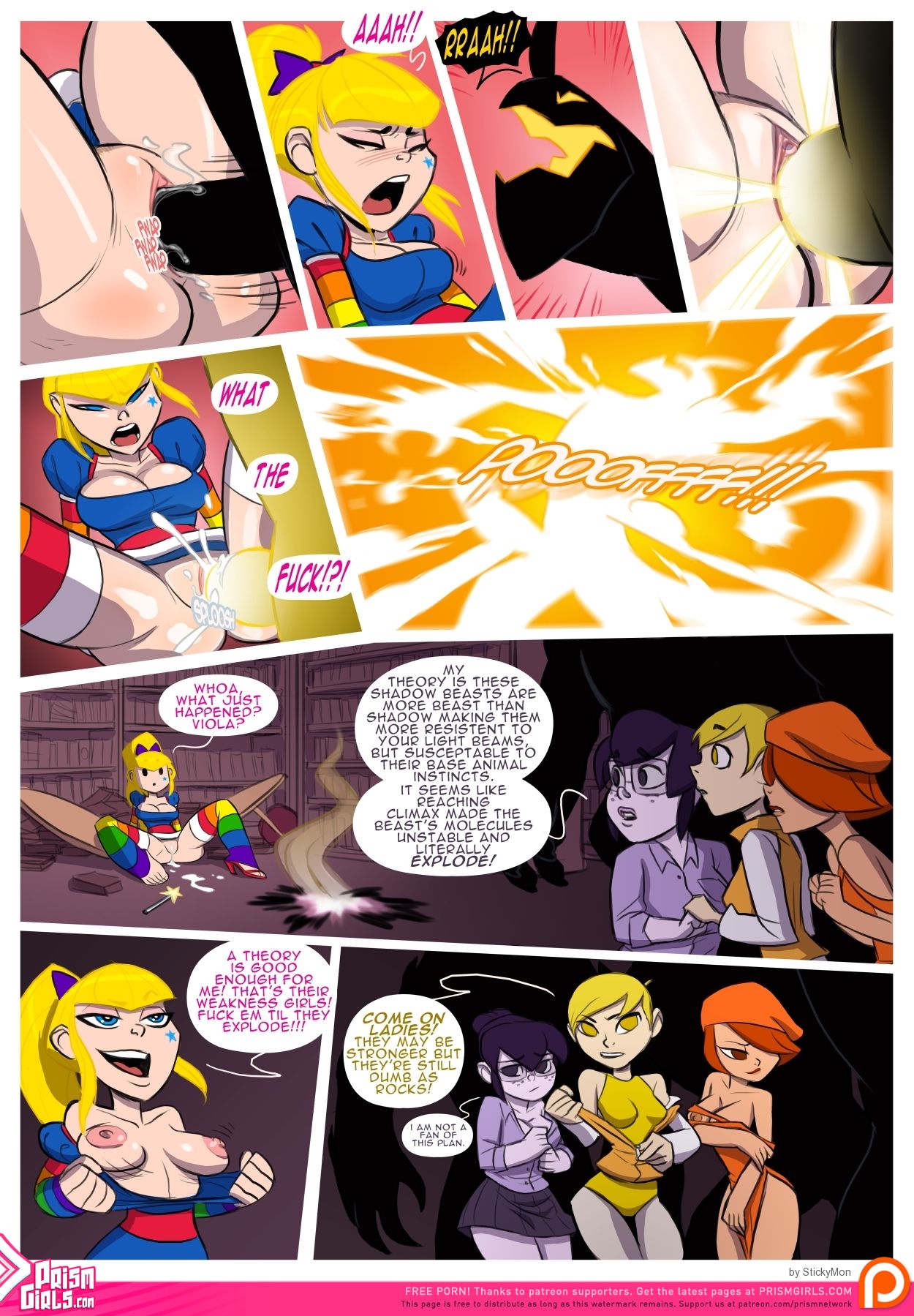 Rainbow Sprite: Hunger of the Shadow Beasts page 9 full
