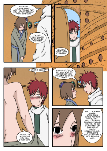 GaaMatsu: Happy birthday dear Kazekage cover