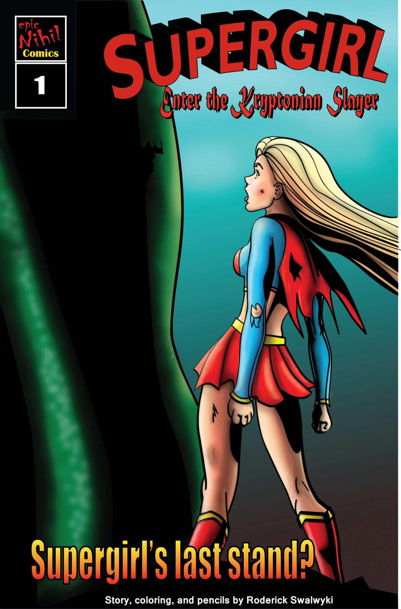 Supergirl: Demonic Bloodsport Pt1 page 1 full