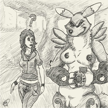 Raunchy Renamon cover