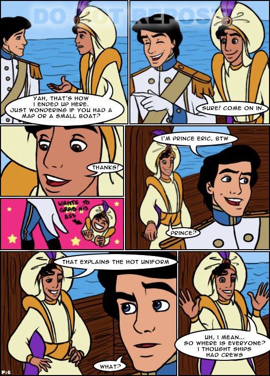 Aladdin and Prince Eric Get Together page 2 full
