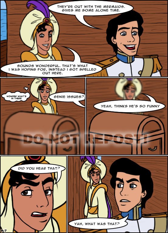Aladdin and Prince Eric Get Together page 3 full